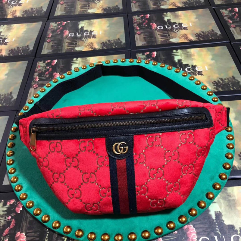 Gucci GG Velvet Belt Bag 574968