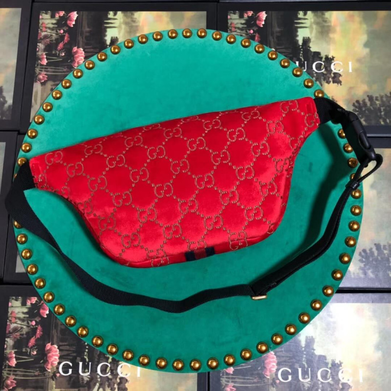 Gucci GG Velvet Belt Bag 574968