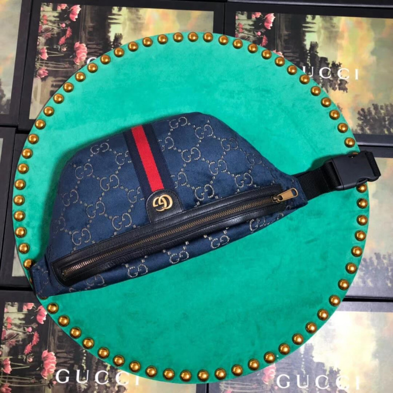 Gucci GG Velvet Belt Bag 574968