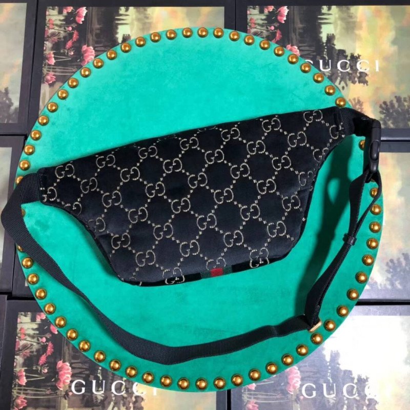 Gucci GG Velvet Belt Bag 574968