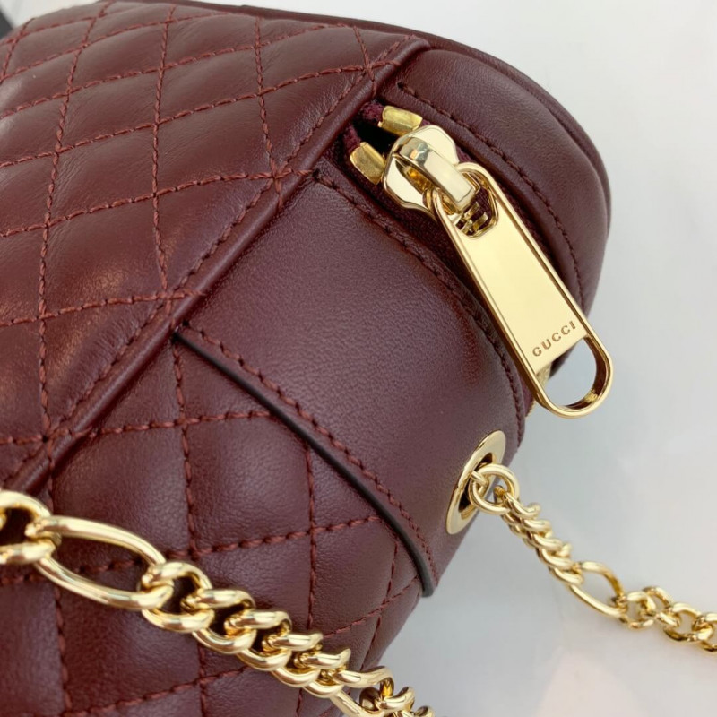 Gucci Quilted Leather Belt Bag 572298