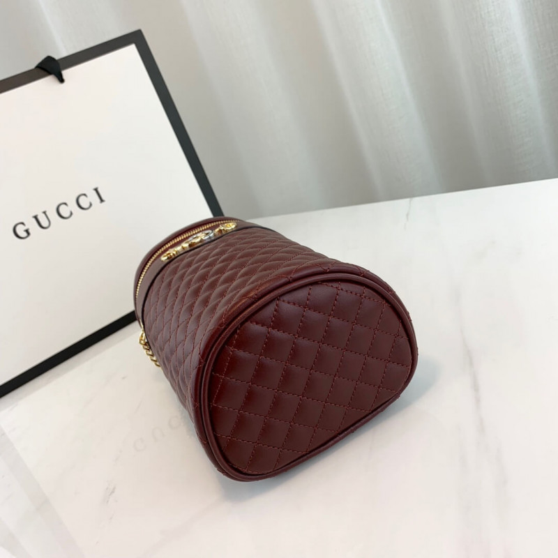 Gucci Quilted Leather Belt Bag 572298