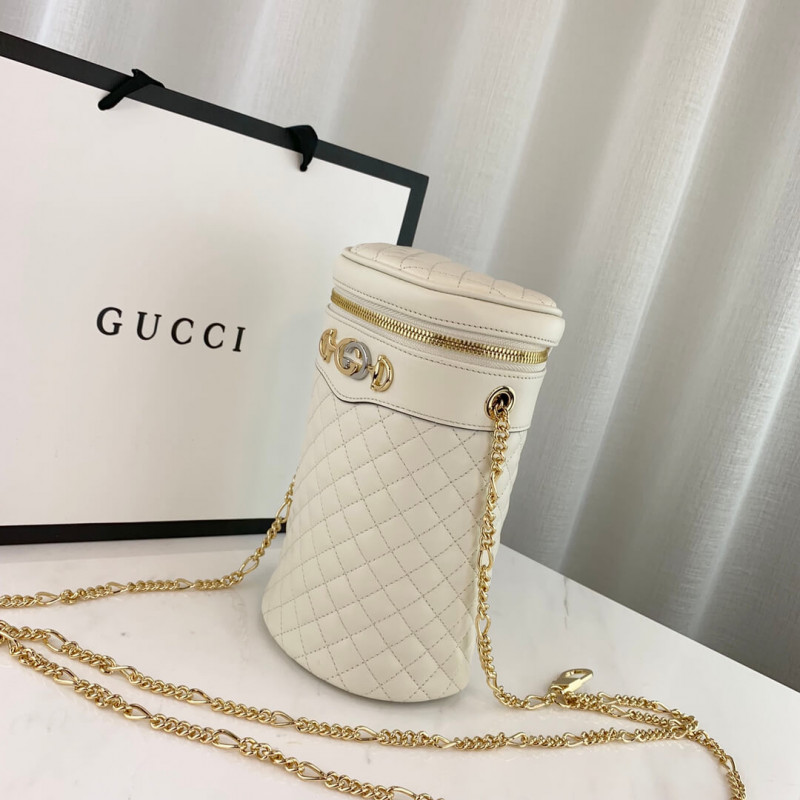 Gucci Quilted Leather Belt Bag 572298