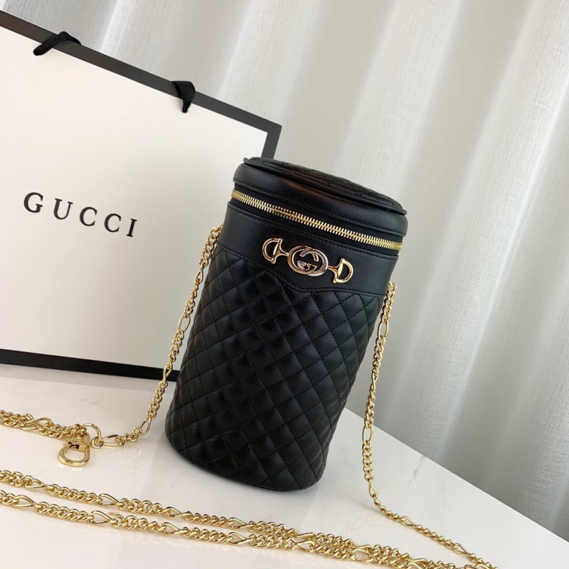 Gucci Quilted Leather Belt Bag 572298