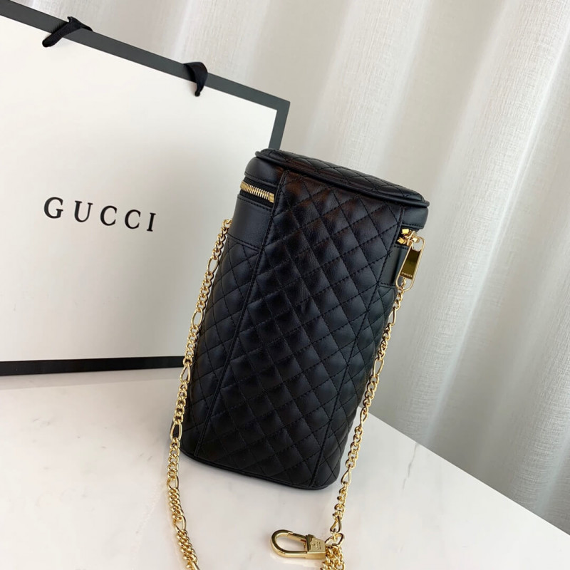 Gucci Quilted Leather Belt Bag 572298