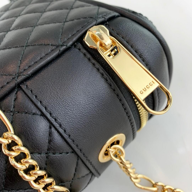 Gucci Quilted Leather Belt Bag 572298