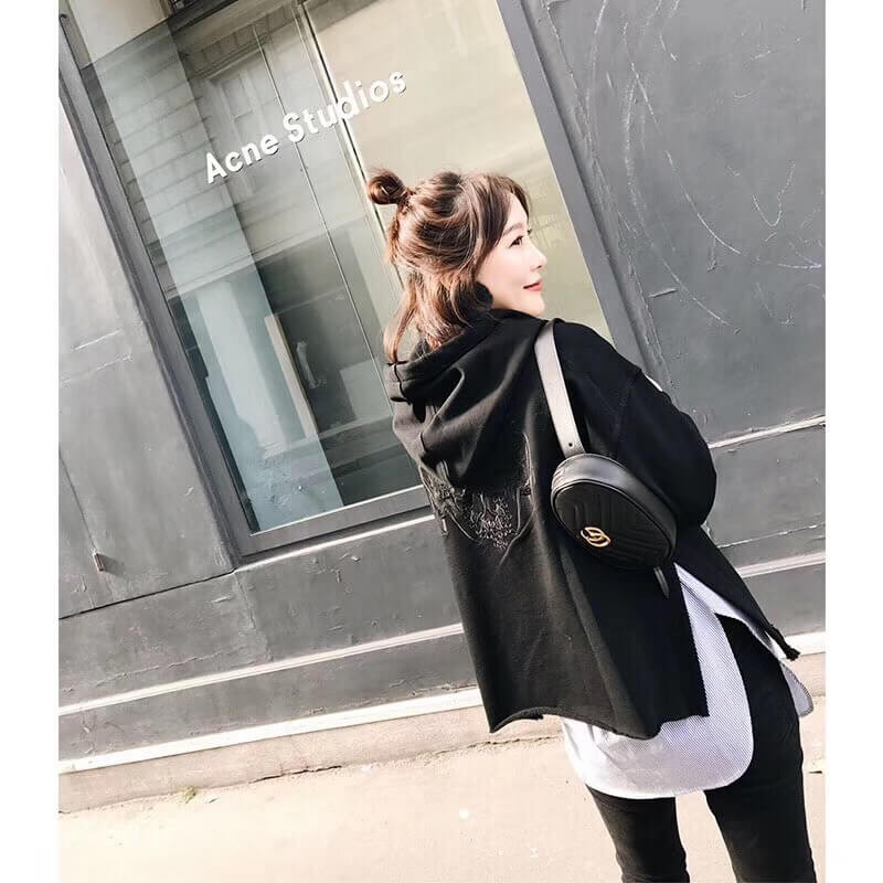 Gucci GG Marmont Matelasse Leather Belt Bag 476434