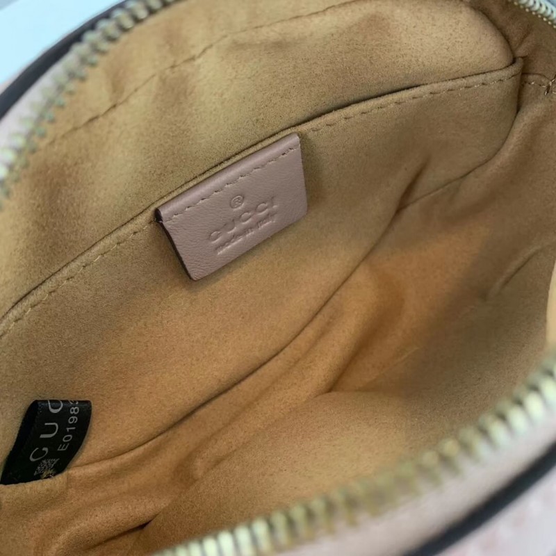 Gucci GG Marmont Matelasse Leather Belt Bag 476434