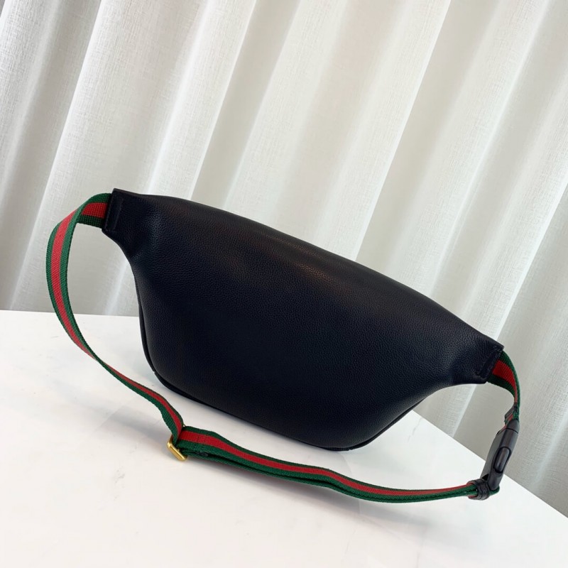 Gucci Print Leather Belt Bag 493869