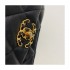 Chanel Lambskin Quilted Chanel 19 Waist Bag AS1163 Black