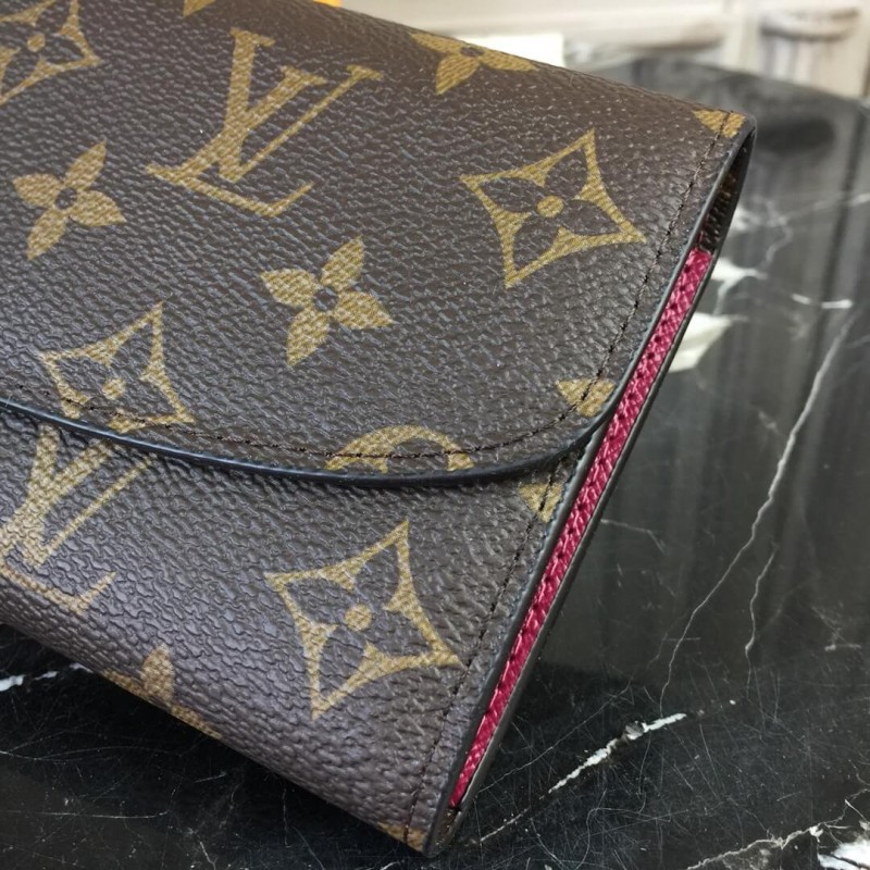 Louis Vuitton Monogram Canvas Emilie Wallet M60696