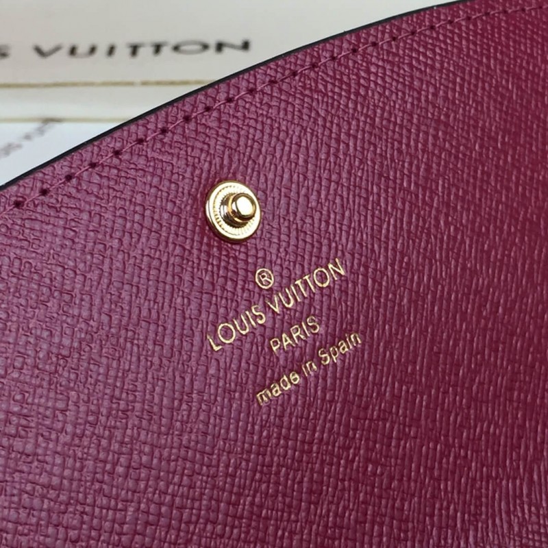 Louis Vuitton Monogram Canvas Emilie Wallet M60696