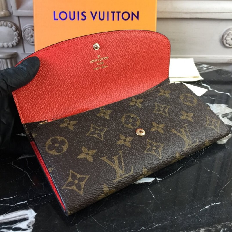 Louis Vuitton Monogram Canvas Emilie Wallet M60696