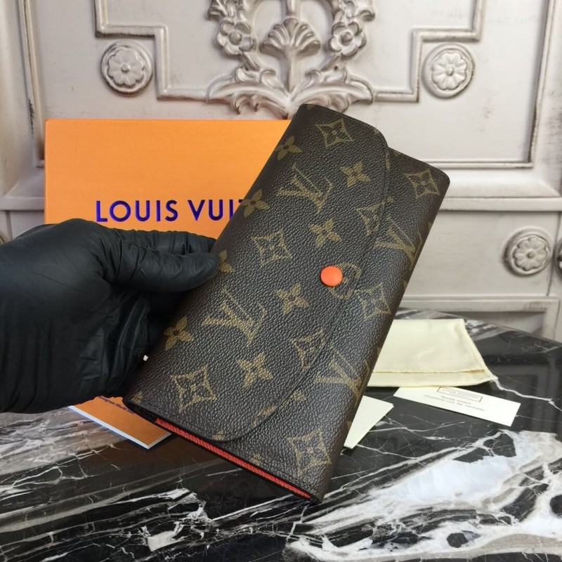Louis Vuitton Monogram Canvas Emilie Wallet M60696