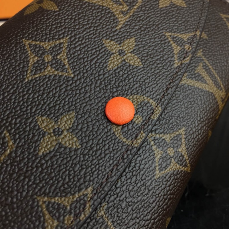 Louis Vuitton Monogram Canvas Emilie Wallet M60696
