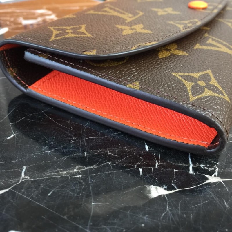 Louis Vuitton Monogram Canvas Emilie Wallet M60696