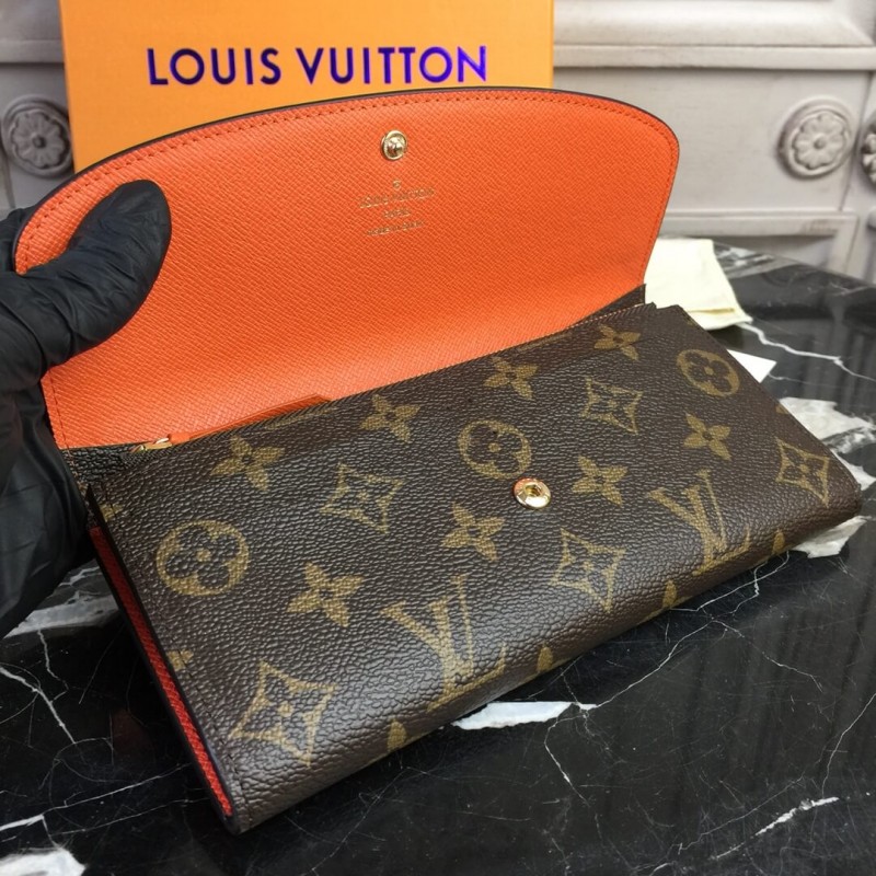 Louis Vuitton Monogram Canvas Emilie Wallet M60696