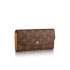 Louis Vuitton Monogram Canvas Emilie Wallet M60696