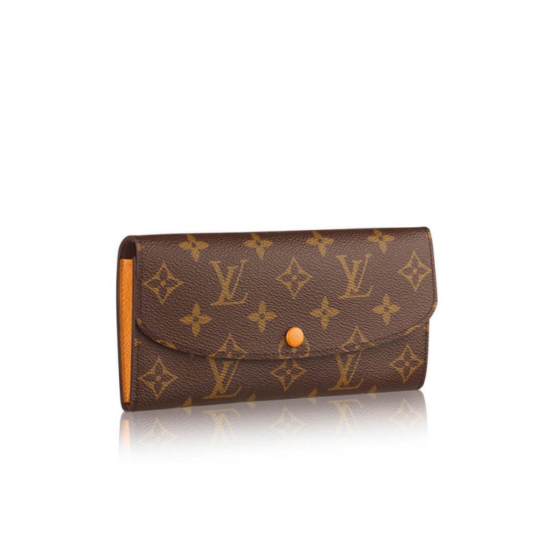 Louis Vuitton Monogram Canvas Emilie Wallet M60696