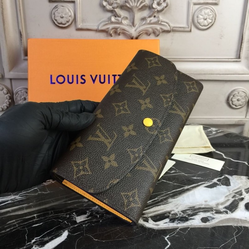 Louis Vuitton Monogram Canvas Emilie Wallet M60696