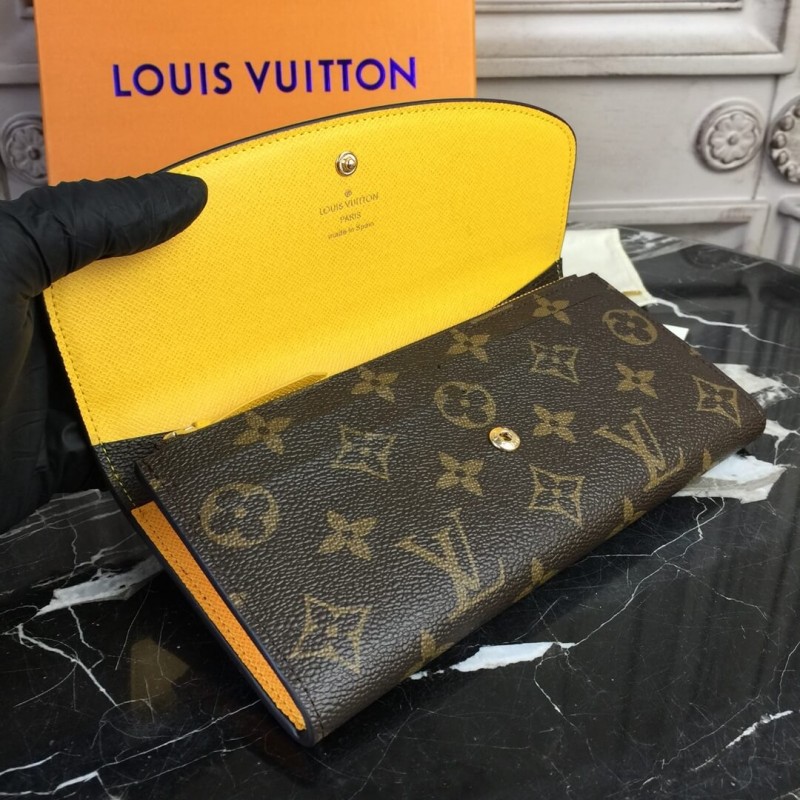 Louis Vuitton Monogram Canvas Emilie Wallet M60696