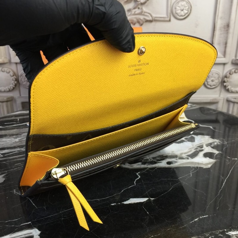 Louis Vuitton Monogram Canvas Emilie Wallet M60696