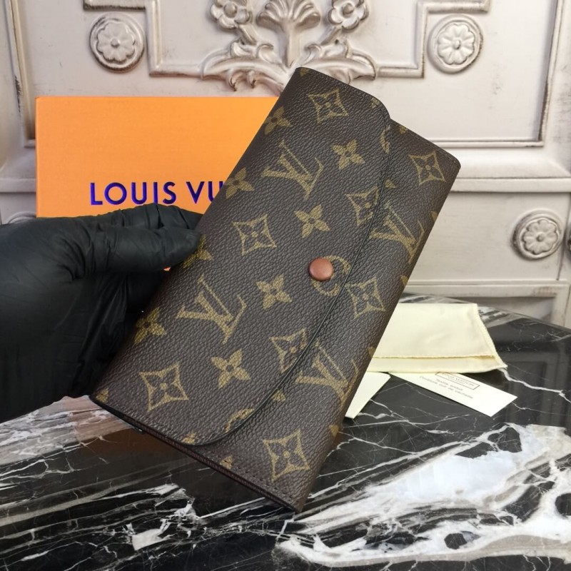 Louis Vuitton Monogram Canvas Emilie Wallet M60696