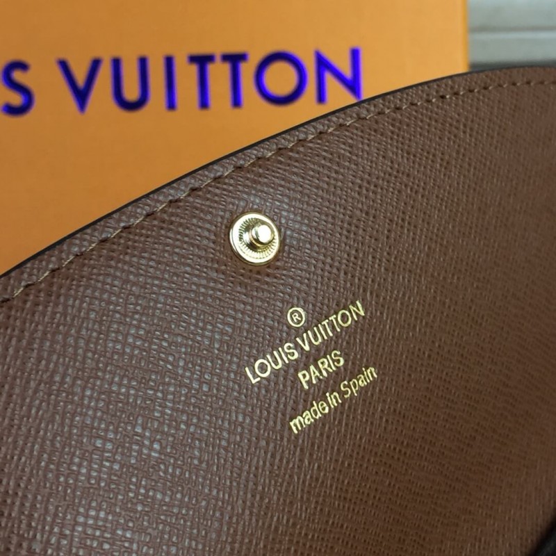 Louis Vuitton Monogram Canvas Emilie Wallet M60696