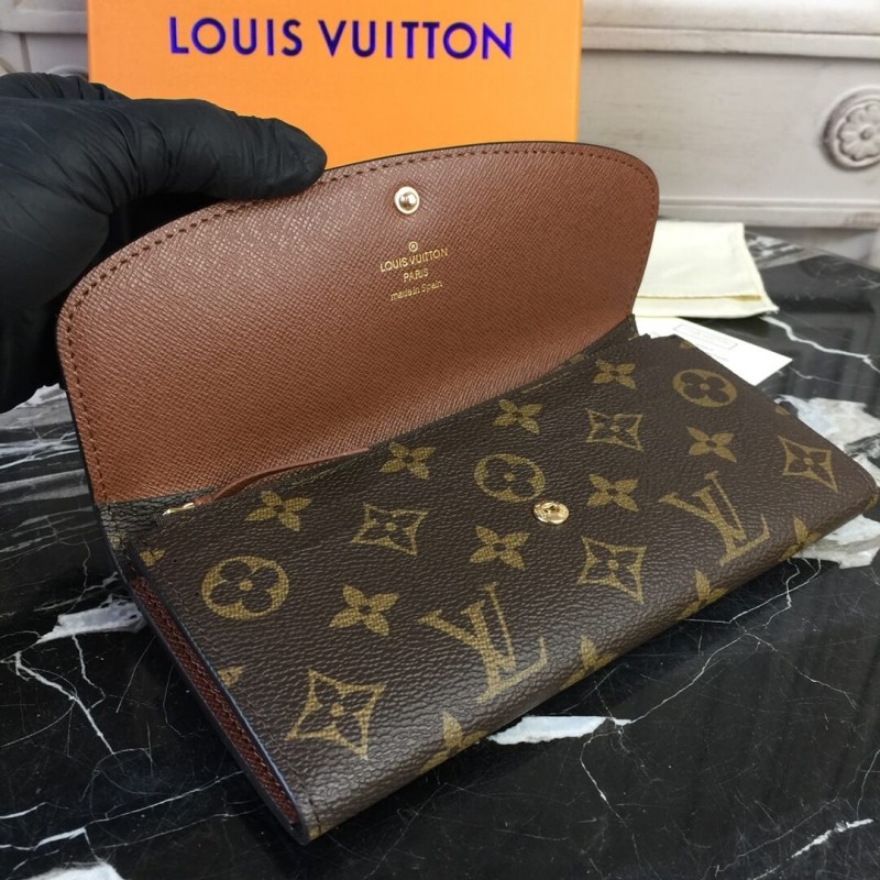 Louis Vuitton Monogram Canvas Emilie Wallet M60696