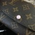 Louis Vuitton Monogram Canvas Emilie Wallet M60696
