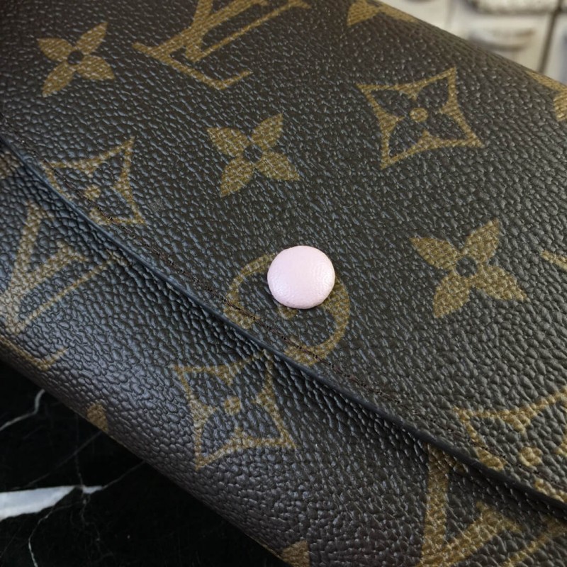 Louis Vuitton Monogram Canvas Emilie Wallet M60696