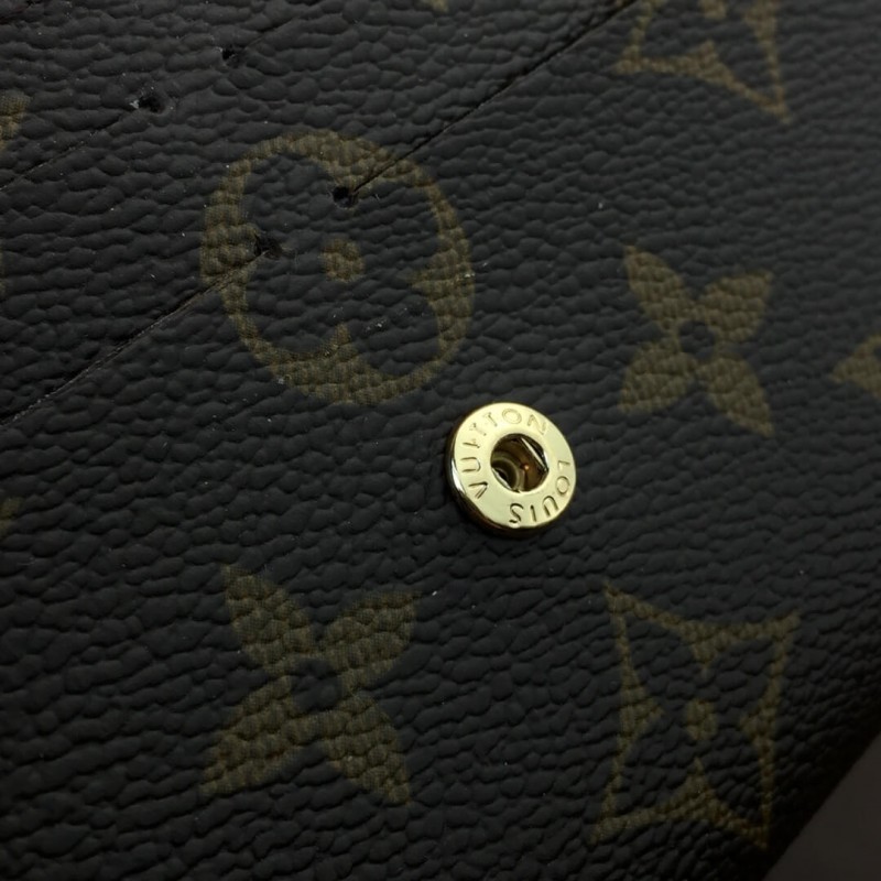 Louis Vuitton Monogram Canvas Emilie Wallet M60696