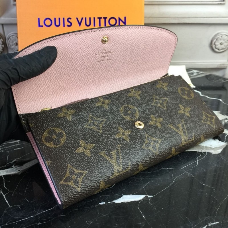 Louis Vuitton Monogram Canvas Emilie Wallet M60696