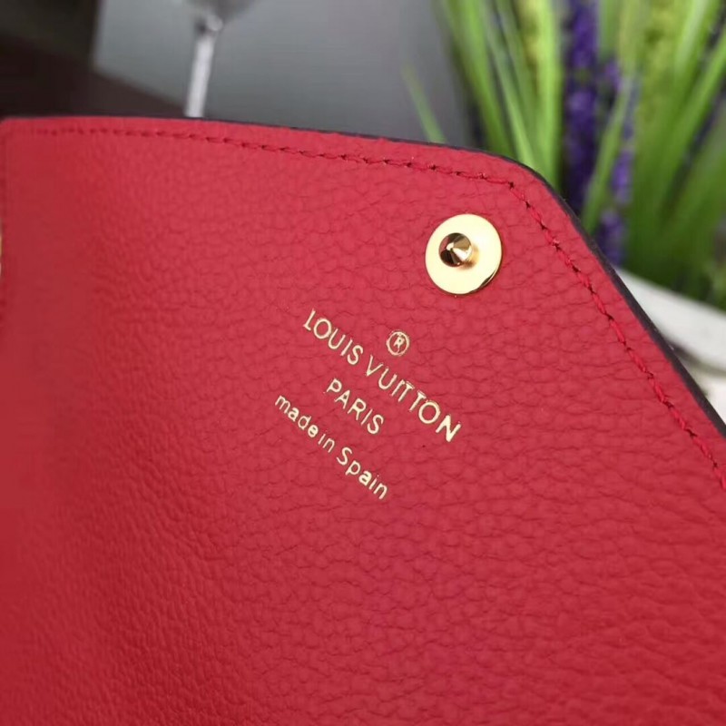 Louis Vuitton Monogram Empreinte Sarah Wallet M61181