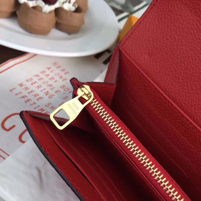 Louis Vuitton Monogram Empreinte Sarah Wallet M61181