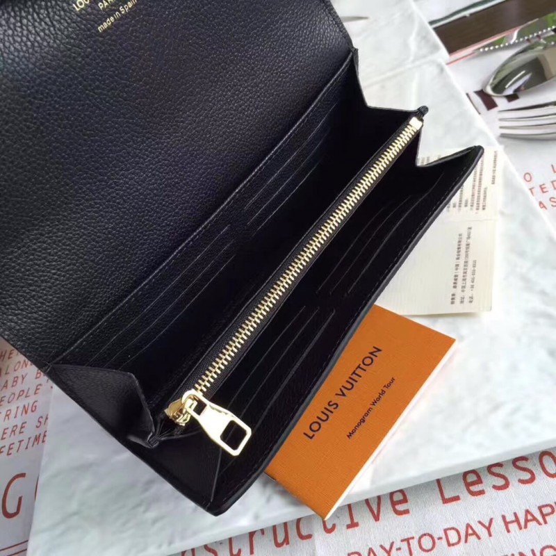 Louis Vuitton Monogram Empreinte Sarah Wallet M61181