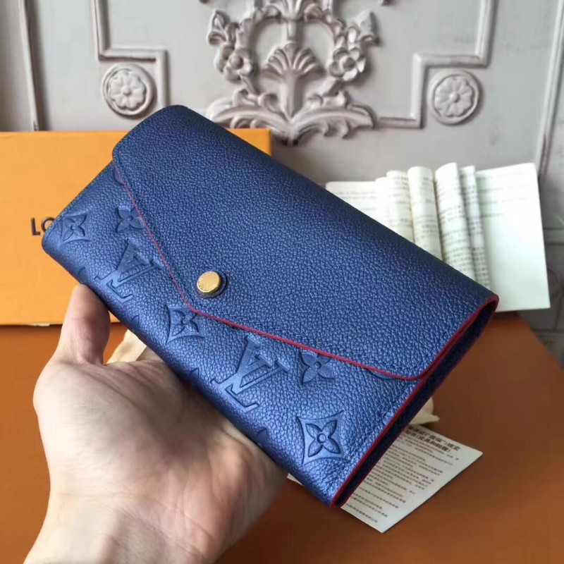 Louis Vuitton Monogram Empreinte Sarah Wallet M61181