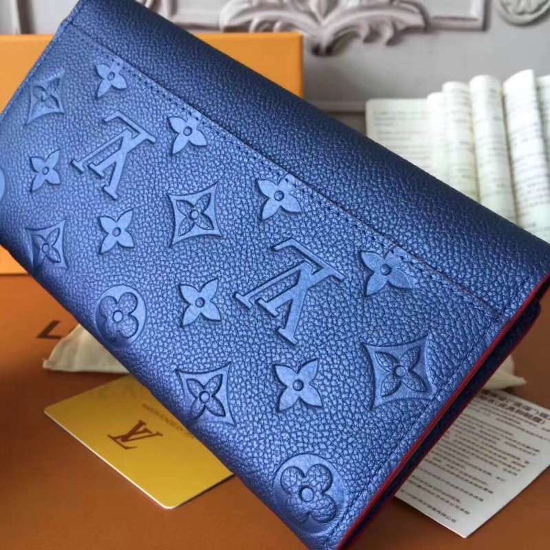 Louis Vuitton Monogram Empreinte Sarah Wallet M61181