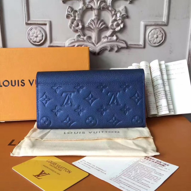 Louis Vuitton Monogram Empreinte Sarah Wallet M61181
