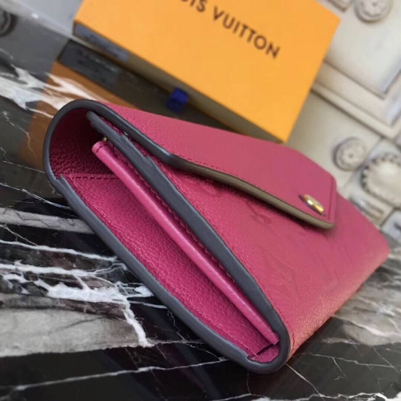Louis Vuitton Monogram Empreinte Sarah Wallet M61181