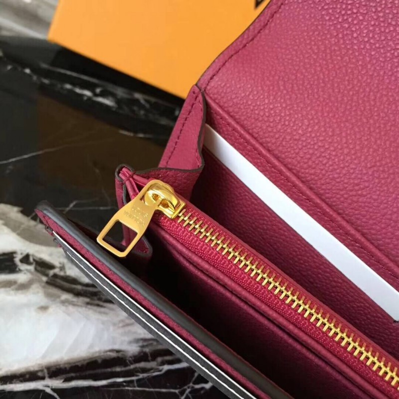 Louis Vuitton Monogram Empreinte Sarah Wallet M61181