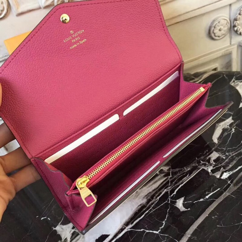 Louis Vuitton Monogram Empreinte Sarah Wallet M61181