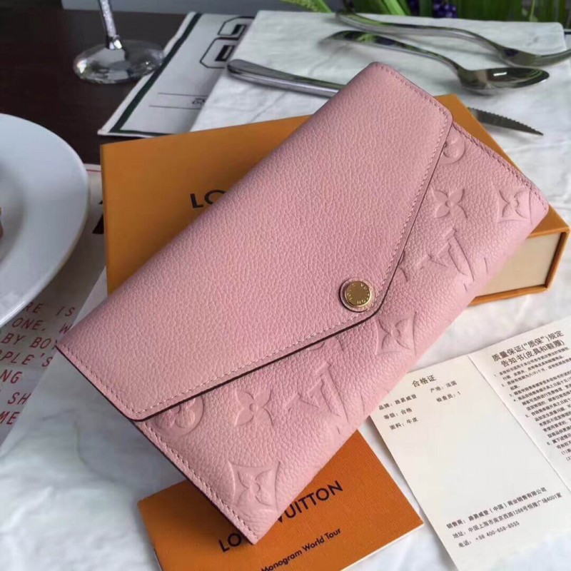 Louis Vuitton Monogram Empreinte Sarah Wallet M61181