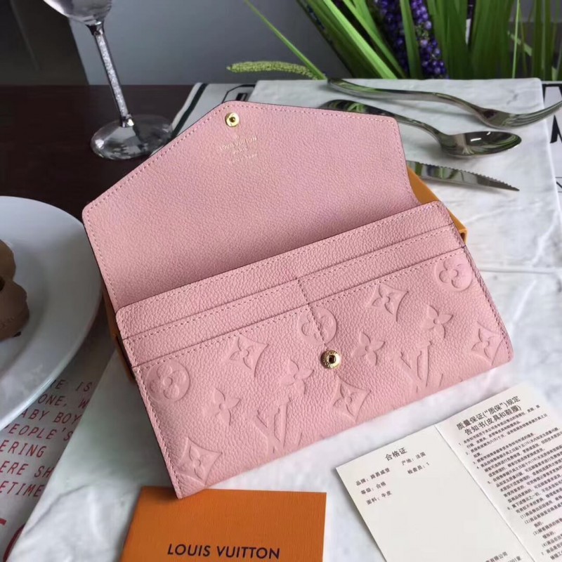 Louis Vuitton Monogram Empreinte Sarah Wallet M61181