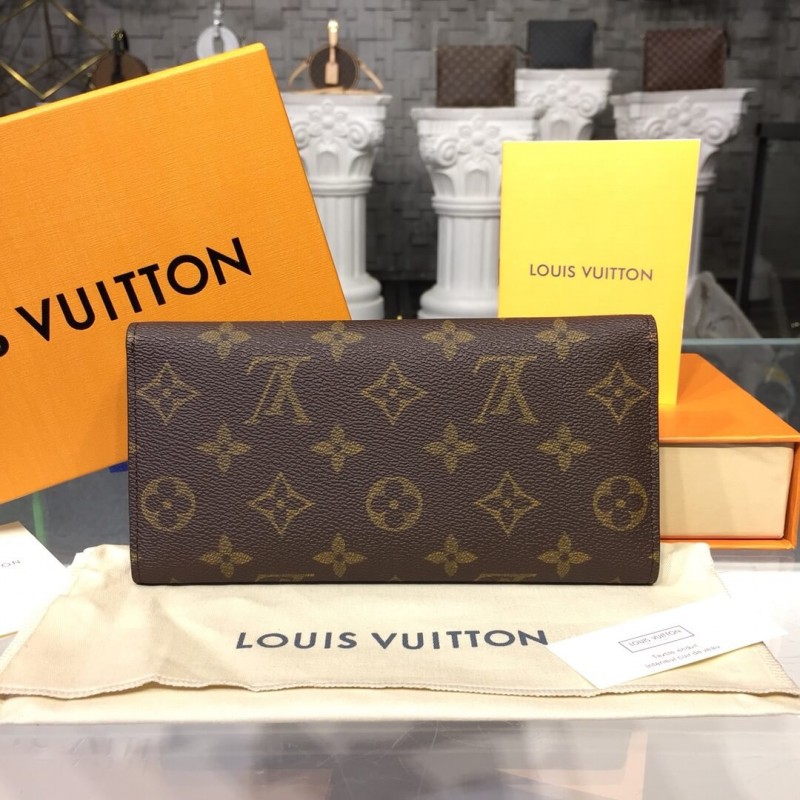 Louis Vuitton Monogram Canvas Josephine Wallet M60708