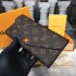 Louis Vuitton Monogram Canvas Josephine Wallet M60708