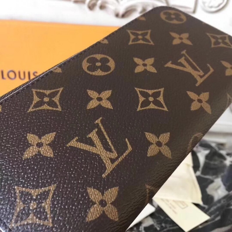 Louis Vuitton Monogram Cavas Clemence Wallet M64201