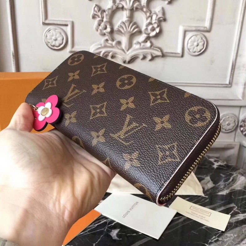 Louis Vuitton Monogram Cavas Clemence Wallet M64201