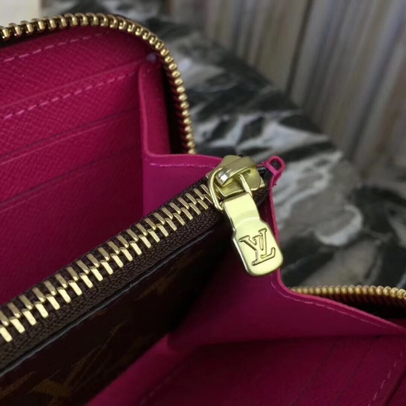 Louis Vuitton Monogram Cavas Clemence Wallet M64201