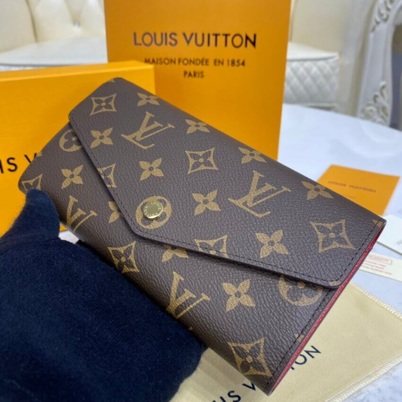 Louis Vuitton Monogram Cavas Sarah Wallet M62236